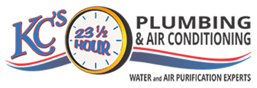 KC's 23 ½ Hour Plumbing & Air Conditioning logo